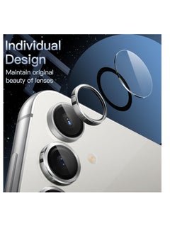 ماركة غير محددة Camera Lens Protector for Honor X8b Accessories, 9H Tempered Glass Metal Individual Ring Camera Cover Screen Protector, Case Friendly, Anti Scratch (gray)  - Image 2
