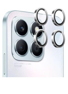 ماركة غير محددة Camera Lens Protector for Honor X8b Accessories, 9H Tempered Glass Metal Individual Ring Camera Cover Screen Protector, Case Friendly, Anti Scratch (gray)  - Image 1