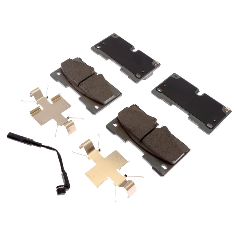 ACDelco Silver 14D2173CH Ceramic Front Disc Brake Pad Set with Springs and Wear Sensor - Image 4