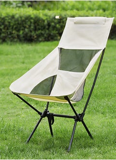 Sharpdo Camping Chair Portable Folding Chairs with Storage Bag High Back Oxford Cloth Portable Collapsible Chairs for Outdoor Camp Picnic Hiking Beach Lawn Travel  - Image 2
