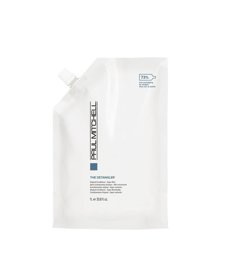 Paul Mitchell The Detangler Conditioner, Hydrates + Adds Manageability, For Medium to Coarse + Color-Treated Hair, 33.8 Oz - Image 1