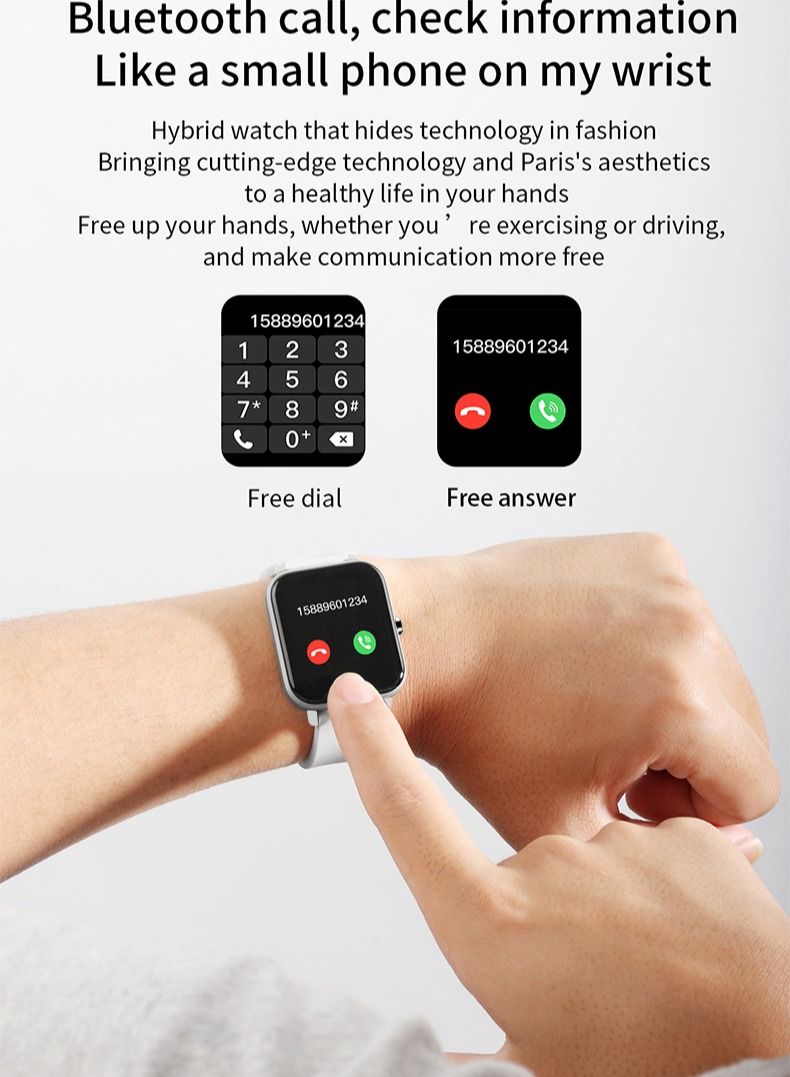 NIBEMINENT Health Monitoring Waterproof Smartwatch  H10 Pro - Image 2