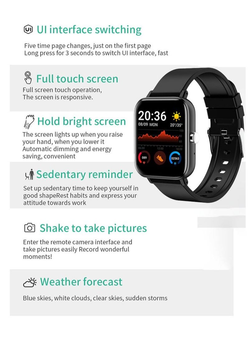 NIBEMINENT Health Monitoring Waterproof Smartwatch  H10 Pro - Image 4