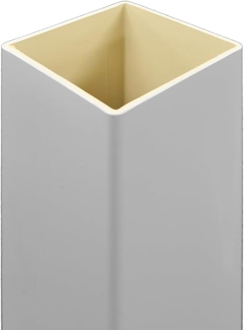 WEATHERABLES 5x5 Post Sleeve – Weatherproof Premium Outdoor Vinyl Post Cover for Lasting Durability and Easy Installation on Decks, Patios, Porches or Mailbox Posts (5" x 5" x 60", White) - Image 1