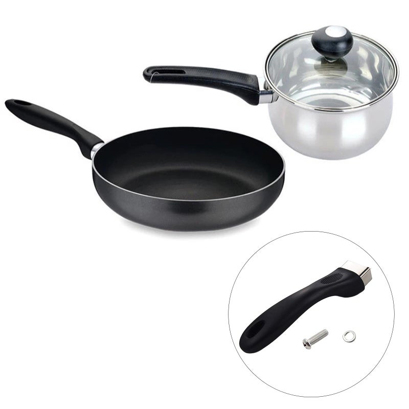 Long Handle Replacement Hand Grip Universal Pot Handle Grip Pot Handle for Cooking - Image 3