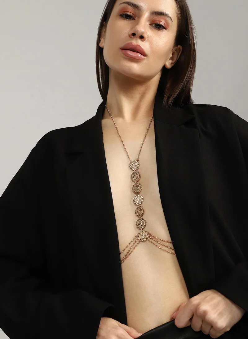 SOHI Regalia Artificial Body Chain Jewellery