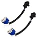HHZL H13 Male to H4 Female LED Headlight Conversion Cable Adapter Kit Waterproof Headlight Socket Adapter Conversion Wiring Harness Connector Compatible with Jeep Wrangler TJ JK JKU 2PCS - Image 2
