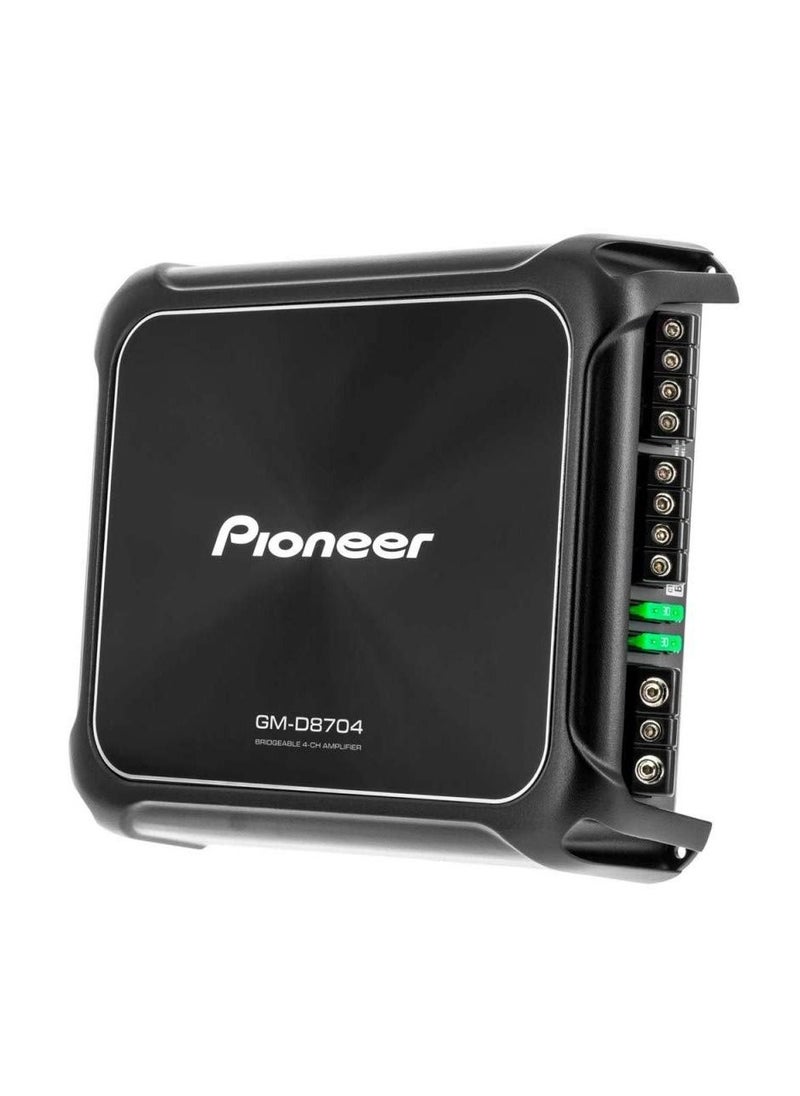 Pioneer - Pioneer GM-D8704 Class-FD 4-Channel Bridgeable Amplifier 1200W with Bass Boost Remote - Image 1