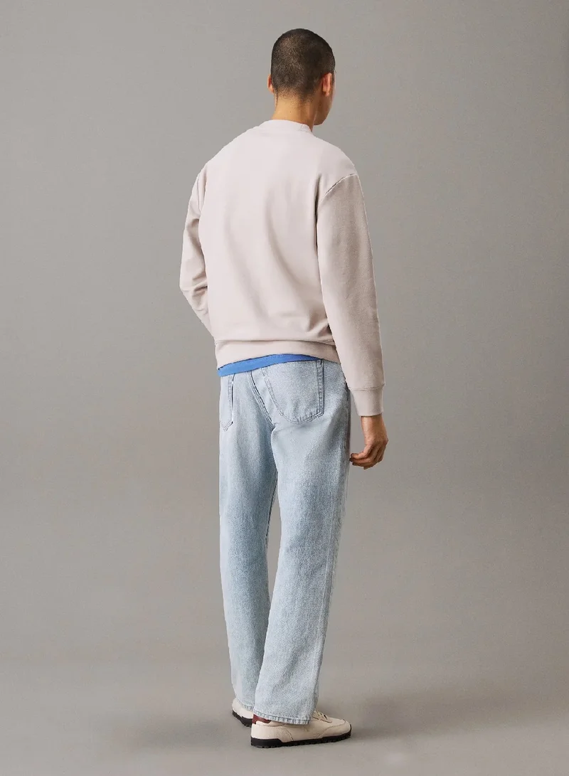CALVIN KLEIN Relaxed Technical Interlock Sweatshirt