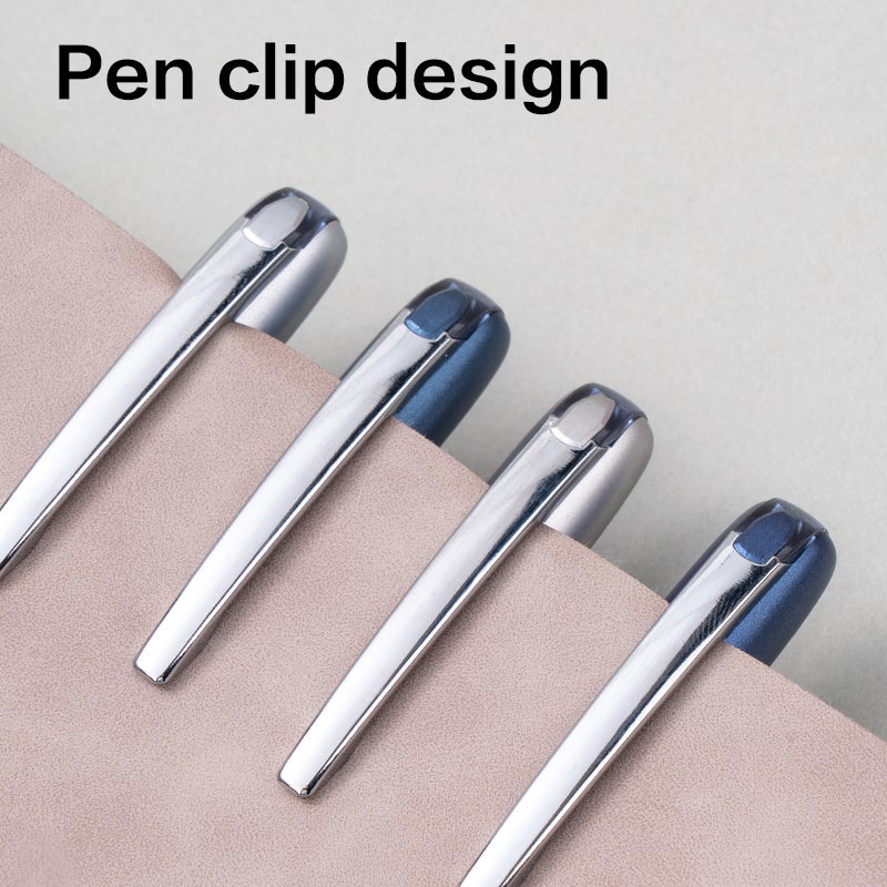 Deli EQ126-BL Xtream Ball Point Pen Set, 0.7mm Fine Tip, Blue Ink, 12 Pieces - Image 3