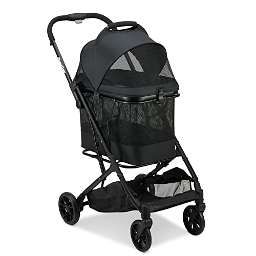 Joovy Pootler 2-in-1 Pet Stroller and Carrier Black - Image 1