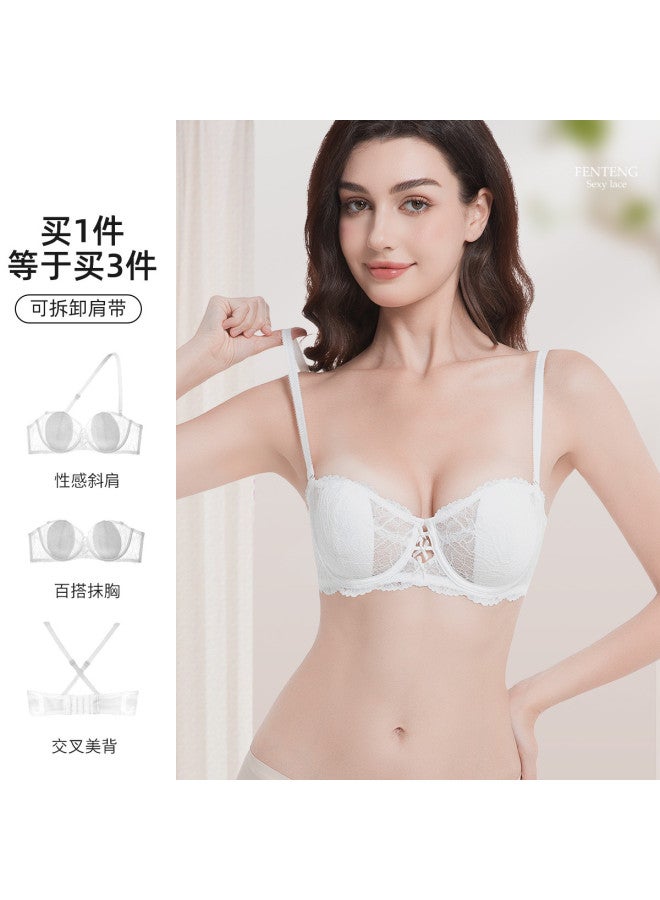 Fenton convertible Strap Bra For Wedding, Push-up Seamless Invisible Strapless Dress Underwear For Women - Image 4