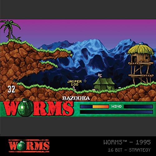 Evercade Blaze Evercade Worms Cartridge 1 512 Mb - Image 3