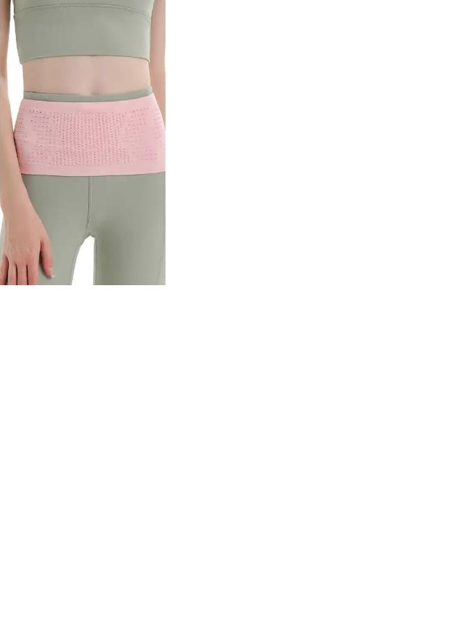 REXCHI New Pink Girl Sports Pocket Outdoor Running Mountaineering Large Capacity Multi-Functional High Elastic Non-Slip Pocket - Image 3