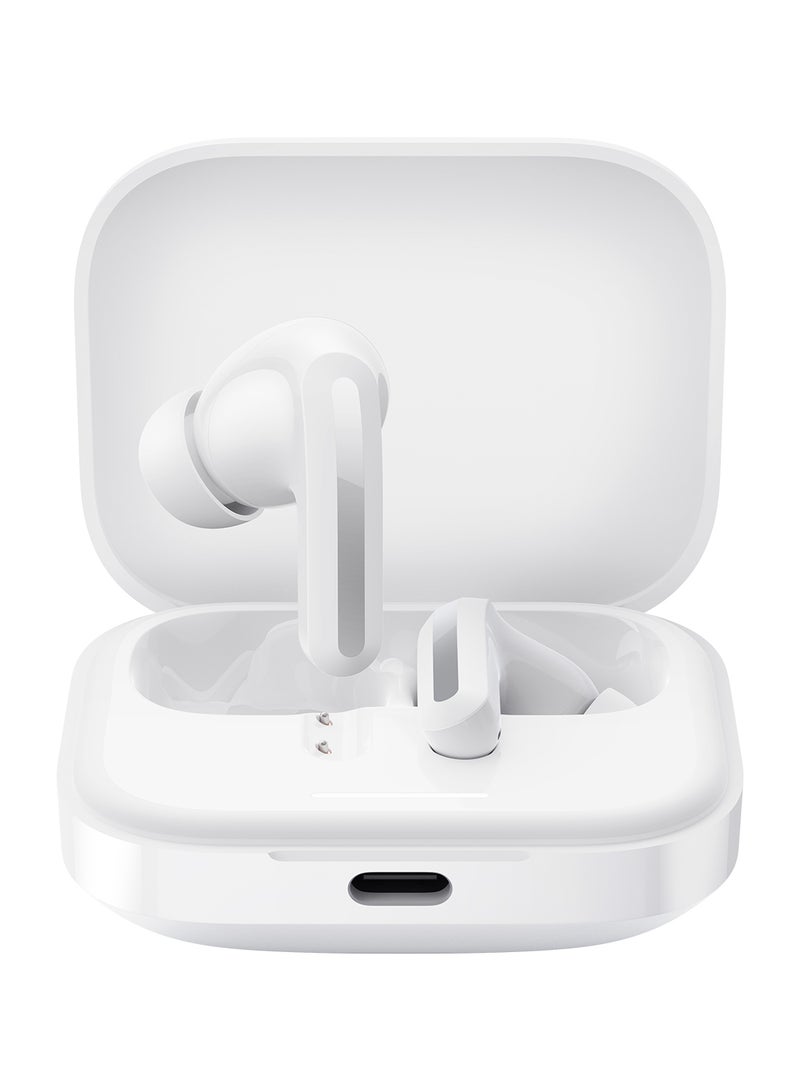 Xiaomi Redmi Buds 5, Up To 46dB Active Noise Reduction,12.4mm Titanium Plated Diaphragm White - Image 1