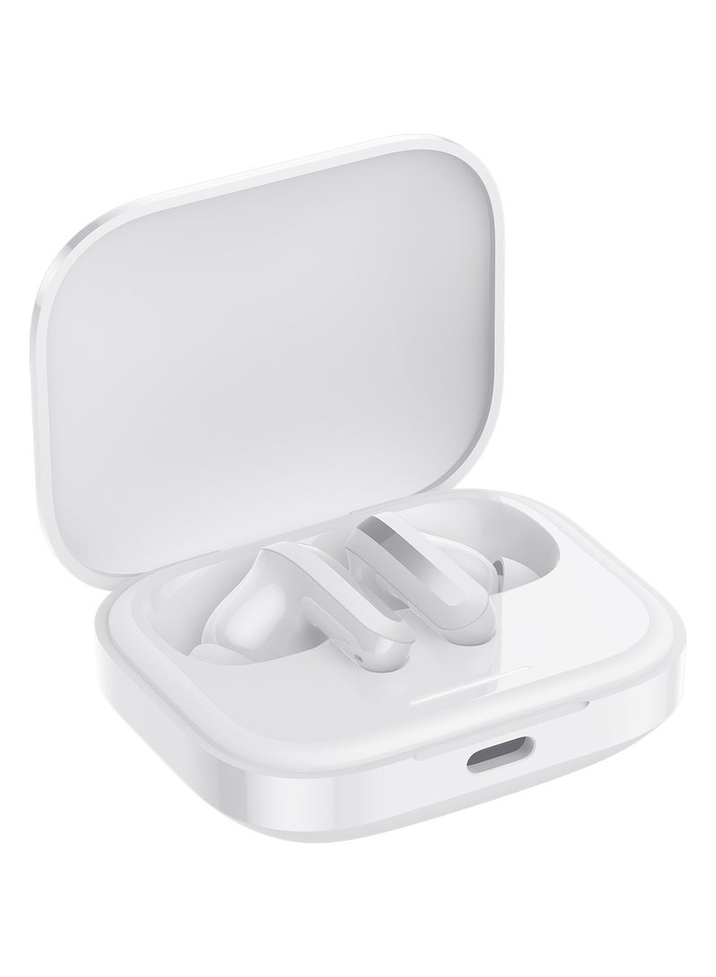 Xiaomi Redmi Buds 5, Up To 46dB Active Noise Reduction,12.4mm Titanium Plated Diaphragm White - Image 3