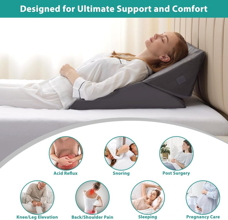 Bedluxe Adjustable Wedge Pillow Set - Image 5