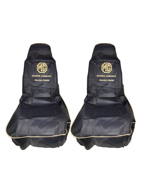 Universal Car Seat Dust Dirt Protection Cover, Extra Protection For Your Seat 2 pcs Set, Car Seat Cover, black