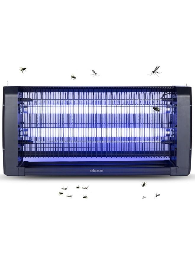إليكسون مصباح قاتل الحشرات الطائرة، جهاز كهربائي أصلي 100% للاستخدام الداخلي والخارجي، مصيدة بعوض عالية الطاقة بالأشعة فوق البنفسجية بقوة 11 وات، مكافحة حشرات فعالة للمنزل، والفناء، والحديقة الخلفية، والتخييم - Image 1