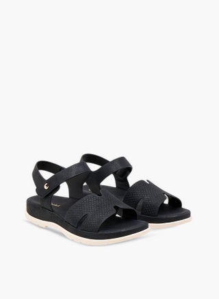 Textured Comfort Sandals with Hook and Loop Closure - pzsku/Z693D938B5065755CCEA0Z/45/1745248862/0c211b65-0c90-4517-bb83-64da121ce24d