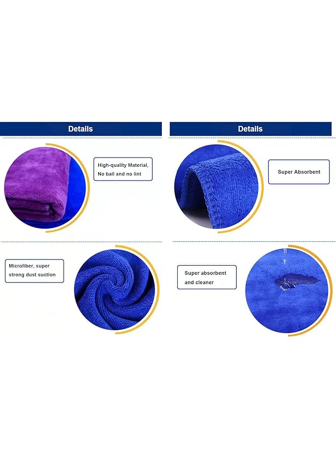 S SYMEFER SYMEFER Gym Towels for Men & Women Microfiber Sports Towel Set Fast Drying & Absorbent Workout Sweat Towels for Fitness Yoga Golf Camping Gift Present (4) - Image 2