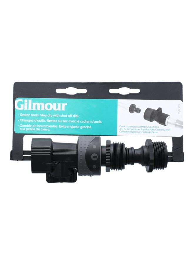 جيلمور مجموعة موصلات الخرطوم السريعة باللون الأسود - Image 1