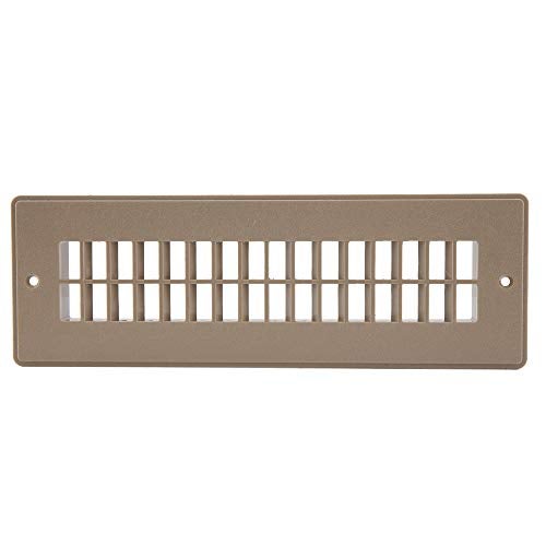 RecPro RV Floor Register | RV Stationary Vent Cover | 2-1/4" x 10-1/8" Insert | Undampered Duct (Beige) - Image 3