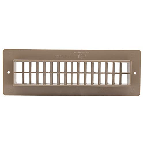 RecPro RV Floor Register | RV Stationary Vent Cover | 2-1/4" x 10-1/8" Insert | Undampered Duct (Beige) - Image 4