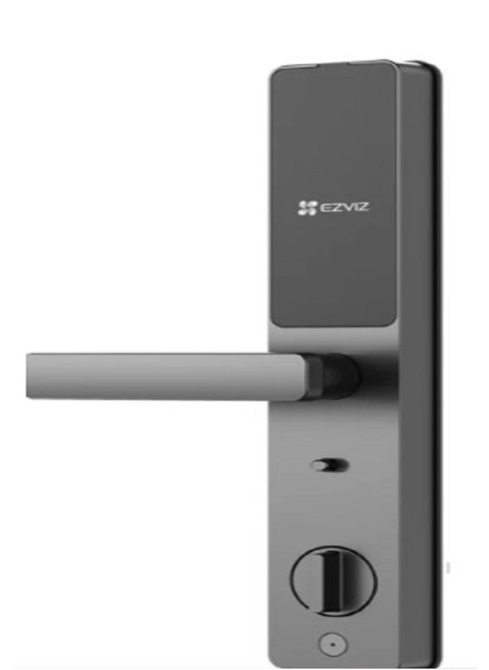 EZVIZ - Smart Lock DL05, 7-in-1 Keyless Entry Door Lock, Fingerprint Access, Secure Keyless Entry,Instant Alerts, Weather-Resistant, Child Safety. - Image 1