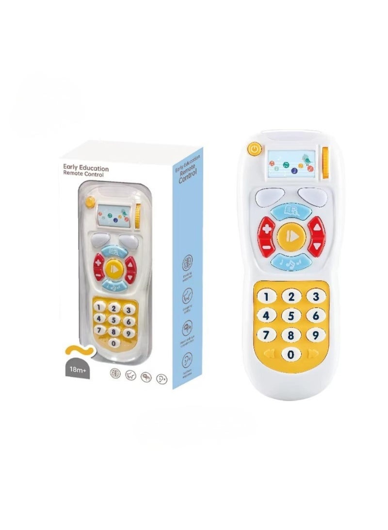 Twisoo Remote Phone Toy for Kids with Music, Lights & Number Buttons, Educational Musical Mobile Toy for Toddlers, Pretend Play Learning Phone Gift for Boys Girls Babies Ages 3+ - Image 4