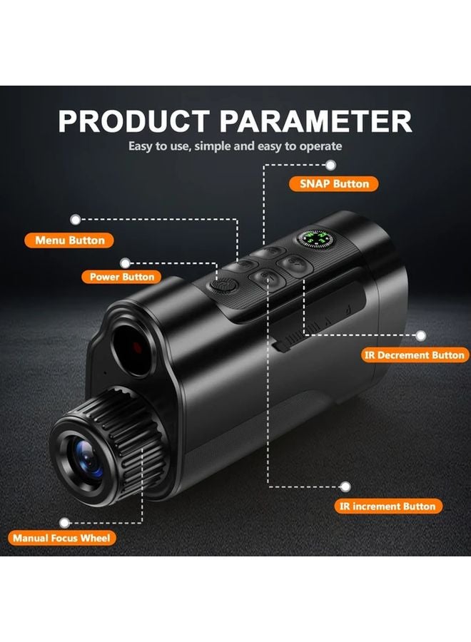 Infrared Digital Night Vision Goggles 10X Magnification Rechargeable Battery Hunting Exploration - Image 3