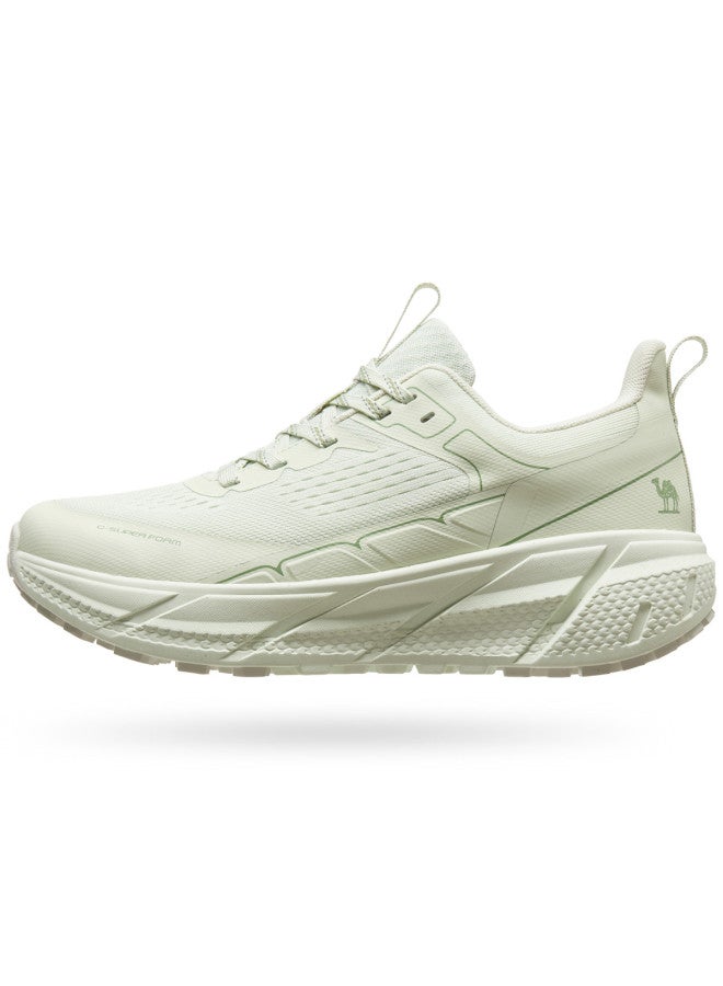 camel Cloud Runner】women's Athletic Shoes, Breathable Lightweight Platform Sneakers With Increased Height, Rebound Cushioning For Running, Spring And Autumn Collection - Image 5