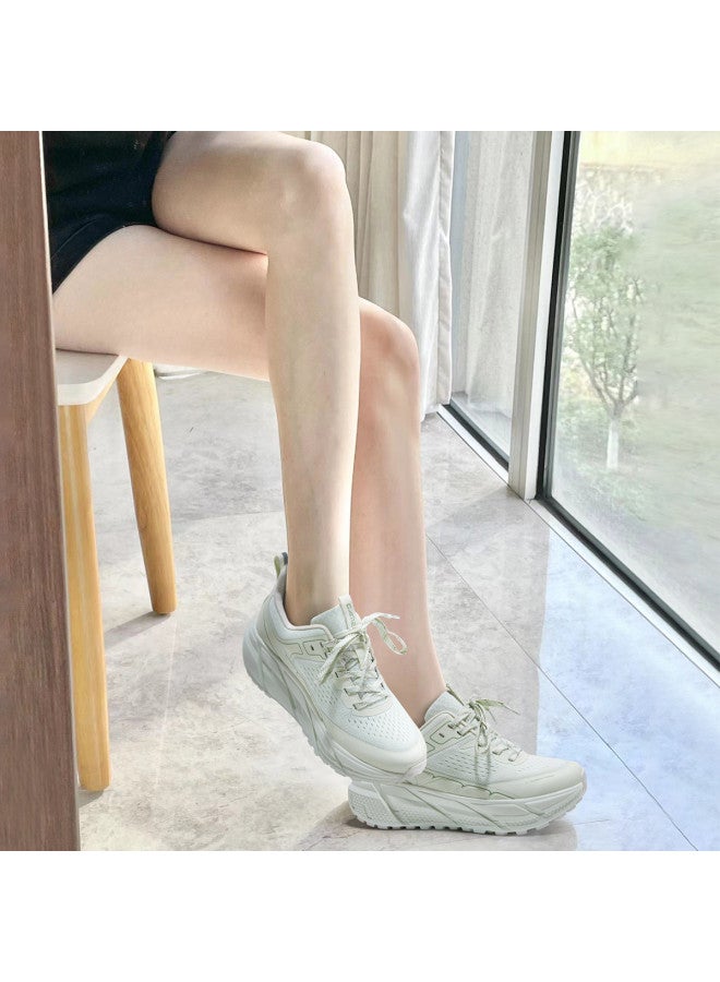 camel Cloud Runner】women's Athletic Shoes, Breathable Lightweight Platform Sneakers With Increased Height, Rebound Cushioning For Running, Spring And Autumn Collection - Image 2