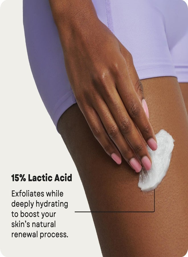 AmLactin KP Bumps Be Gone - 3 oz Keratosis Pilaris Moisturizing Cream with 15% Lactic Acid - Exfoliator and Moisturizer for Dry, Rough and Bumpy Skin, Pack of 2 (Packaging May Vary) - Image 3