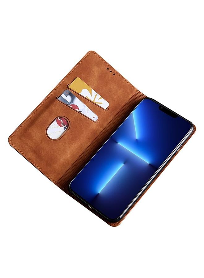 زبون جراب لهاتف Huawei Pura 70 Pro / Pro+ جراب هاتف جلدي مغناطيسي بملمس الجلد - Image 3