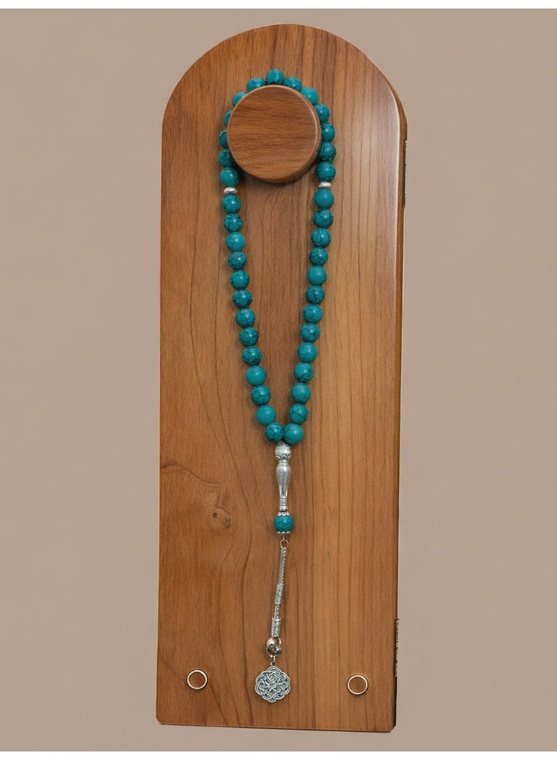 عام 33 سبحة صلاة من الحجر الصناعي/ta S مغلقة/10 مم - Image 1