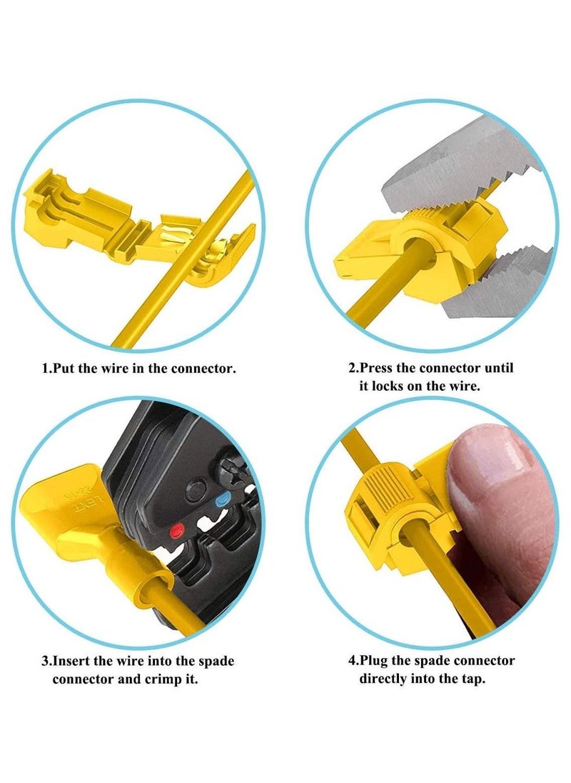 Generic 240-Piece T-Tap Wire Connectors Terminals  - Image 4