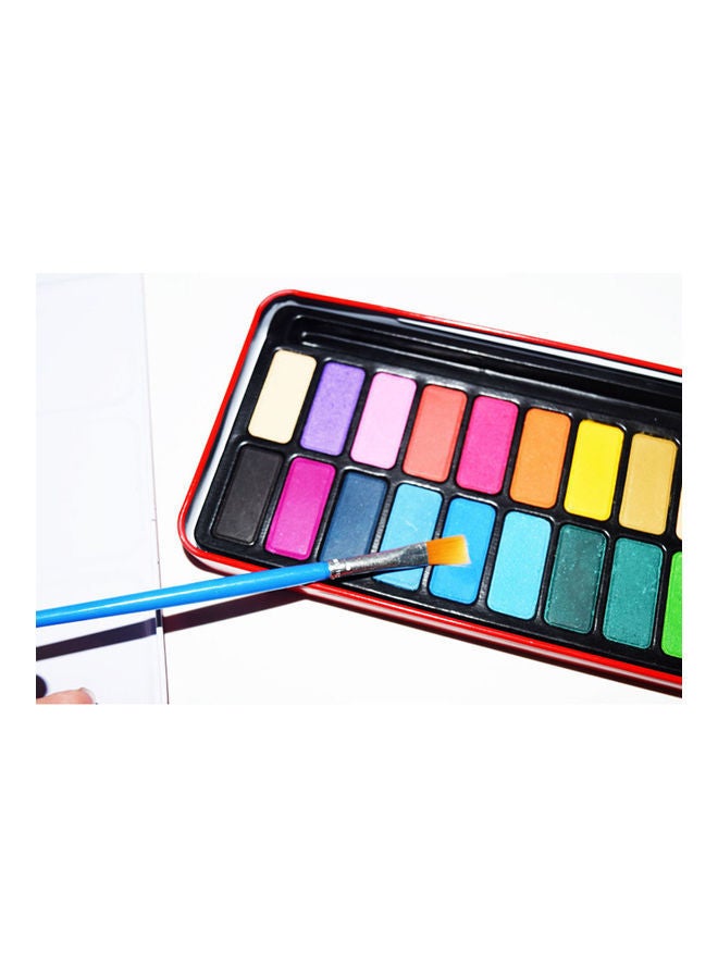 NIBEMINENT 24-Count Solid Colours Pigment Set with Brush Multicolour - Image 4