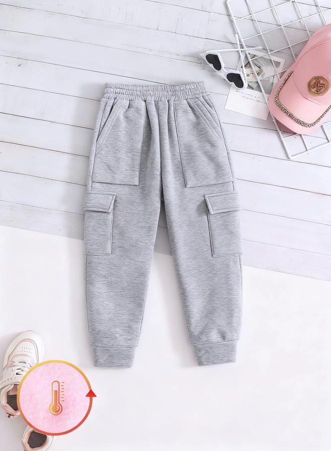 تايك تو جوغر كارجو سادة بجيوب - Image 1