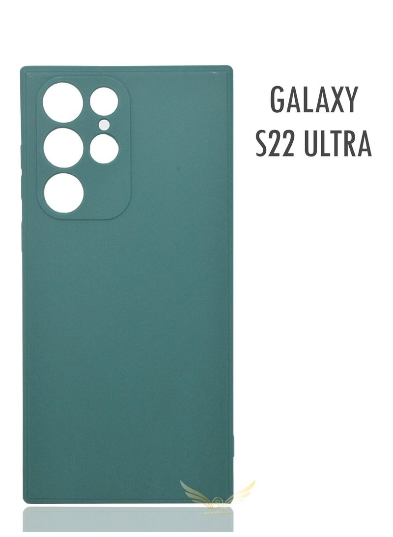 BORTONY Galaxy S22 Ultra Case,Liquid Silicone Protective Case Cover With Camera Protection For Samsung Galaxy S22 Ultra - Image 1