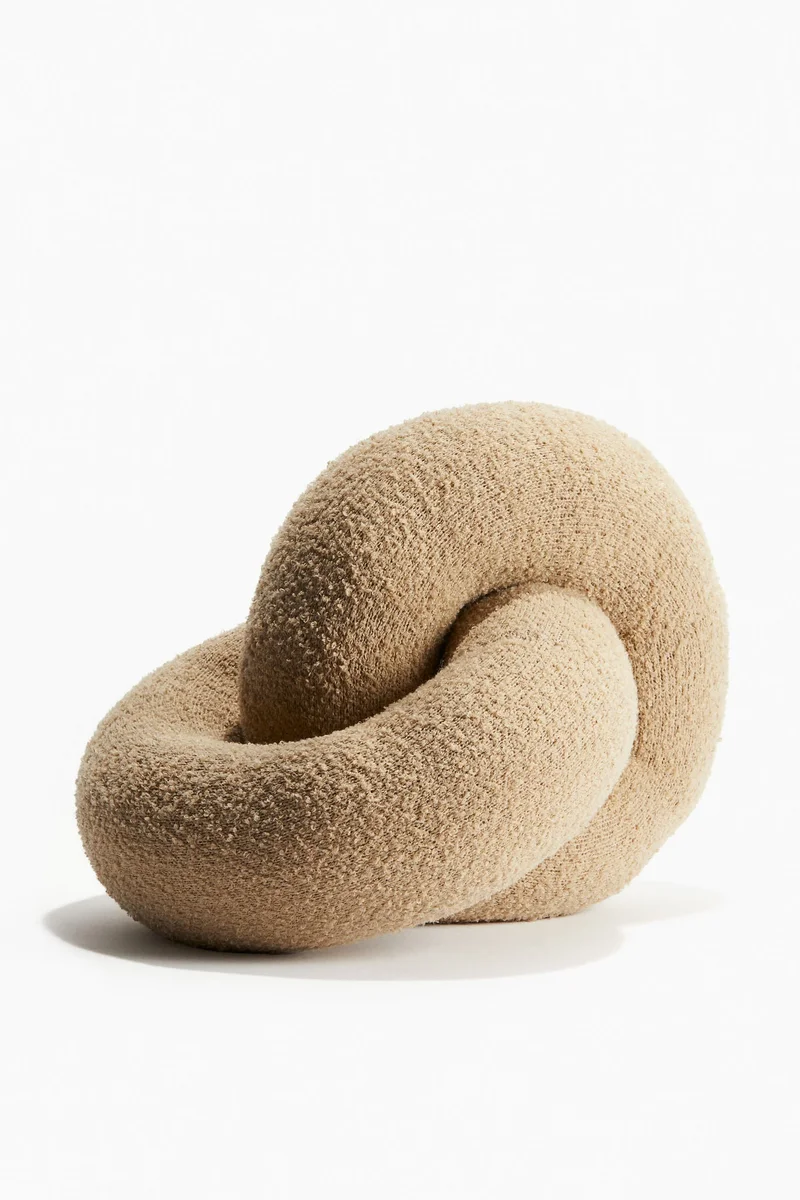 H&M Knitted bouclé cushion