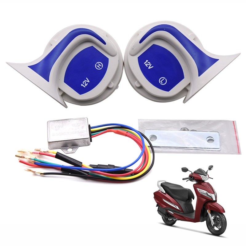 Asryd Mocc Horn 18 in 1 Digital Tone Magic Horn for Honda Activa 125 (Set of 2) - Image 3