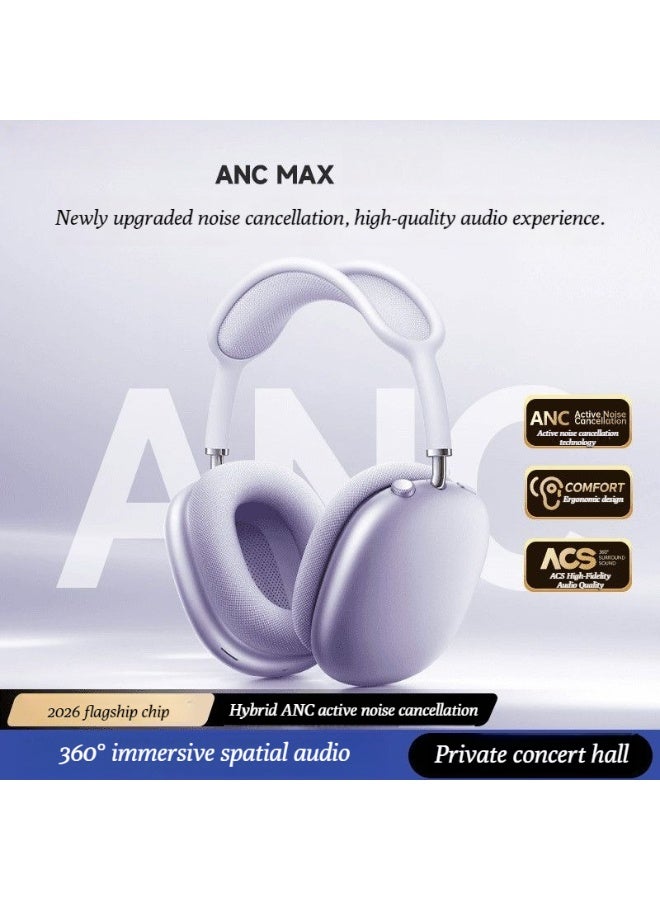 VENIDER Bluetooth Headphones - Over-Ear Wireless Active Noise Reduction Bluetooth Headphones