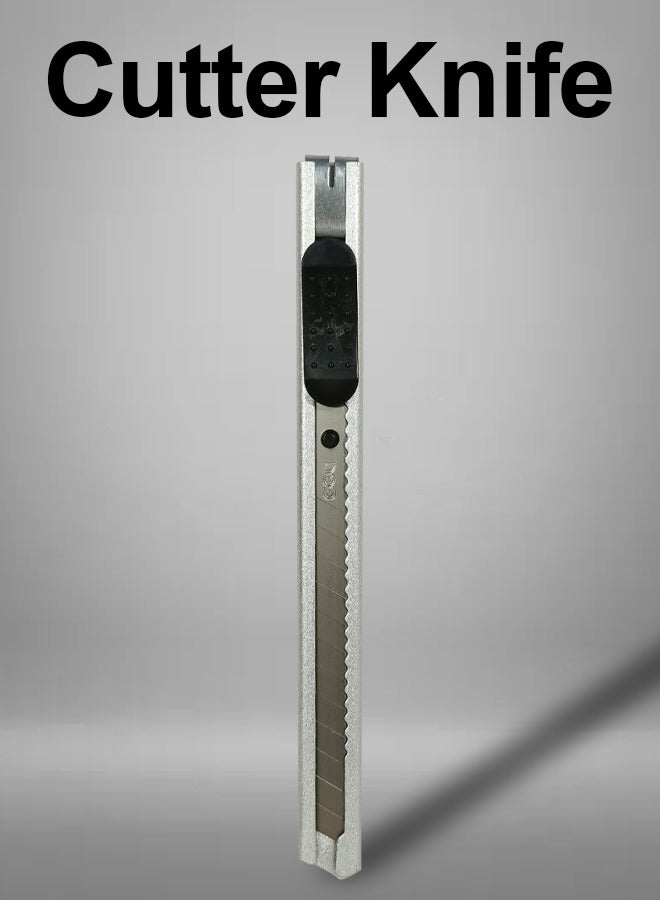 Generic Stainless Steel Sliding Blade Knife 1 Pcs Paper Blade Cutter - Image 1