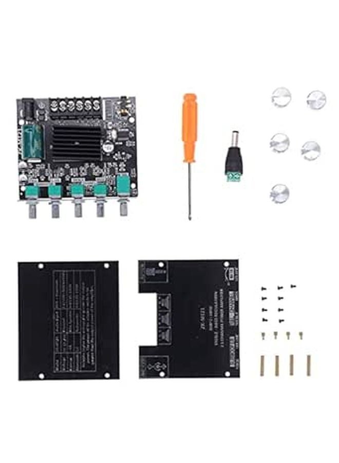 2 1 قناة وحدة مكبر صوت رقمي عالي الجهير مدخل AUX 12 24V DC - Image 1