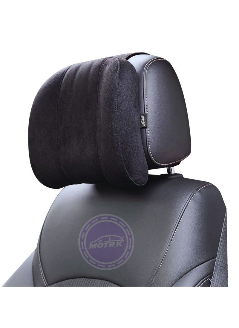 MOTRK Car seat head neck pillow, comfortable foam car pillow  - Image 1