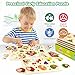 KECIABO Wooden Puzzles for Toddlers6 Pack Toddler Puzzles for Boys GirlsMontessori Toys for BabyPreschool Learning Wooden Peg Puzzles for Kids with FarmInsectsNumbersShapesAnimalsFruits - Image 4