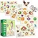 KECIABO Wooden Puzzles for Toddlers6 Pack Toddler Puzzles for Boys GirlsMontessori Toys for BabyPreschool Learning Wooden Peg Puzzles for Kids with FarmInsectsNumbersShapesAnimalsFruits - Image 2