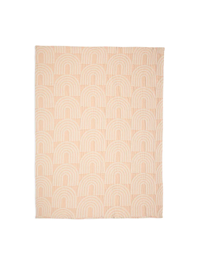 كرين بيبي Jacquard Blanket Rainbow