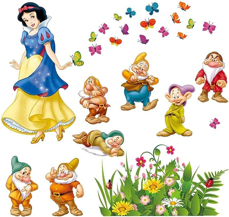 BPA Snow White and The Seven Dwarfs Wall Decals - Image 1
